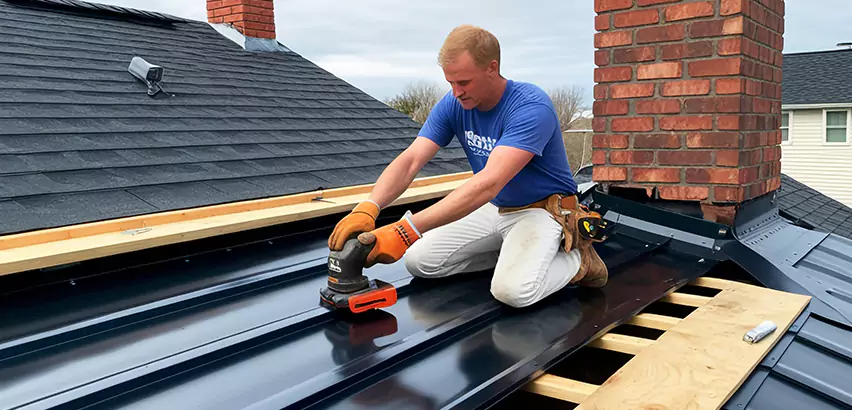 Metal Barn Roof Replacement in Edgewood