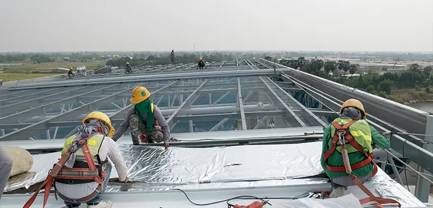 Commercial Roof Installation in Edgewood